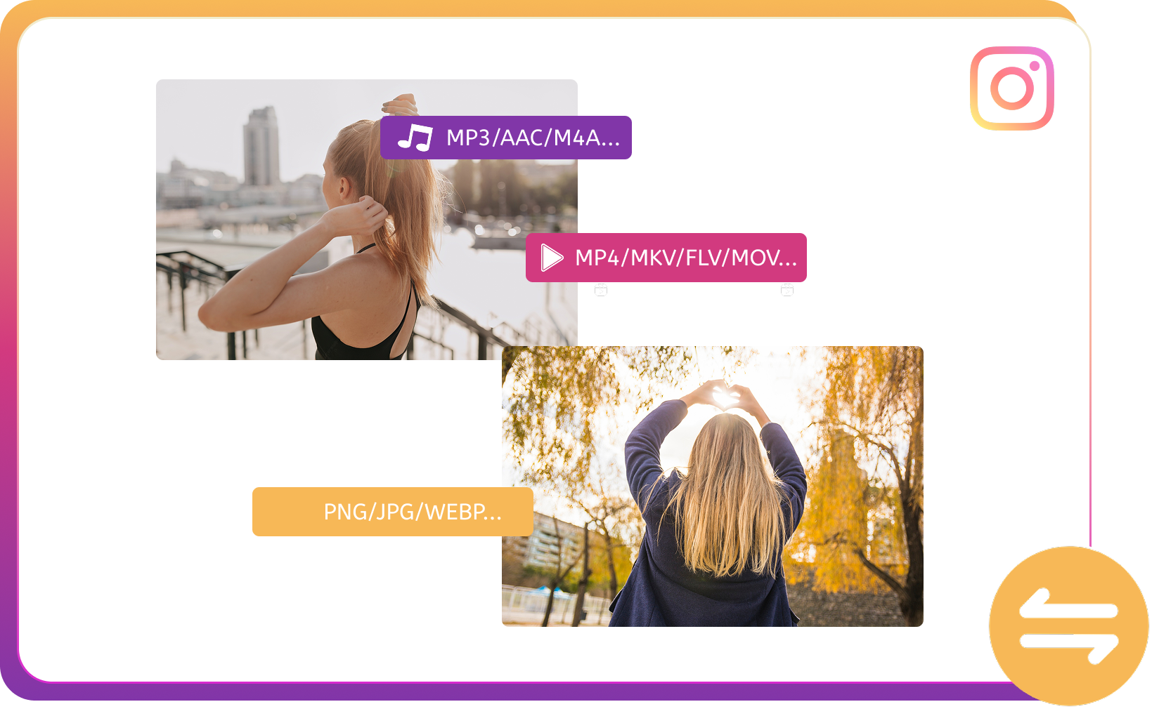 Insget download formats