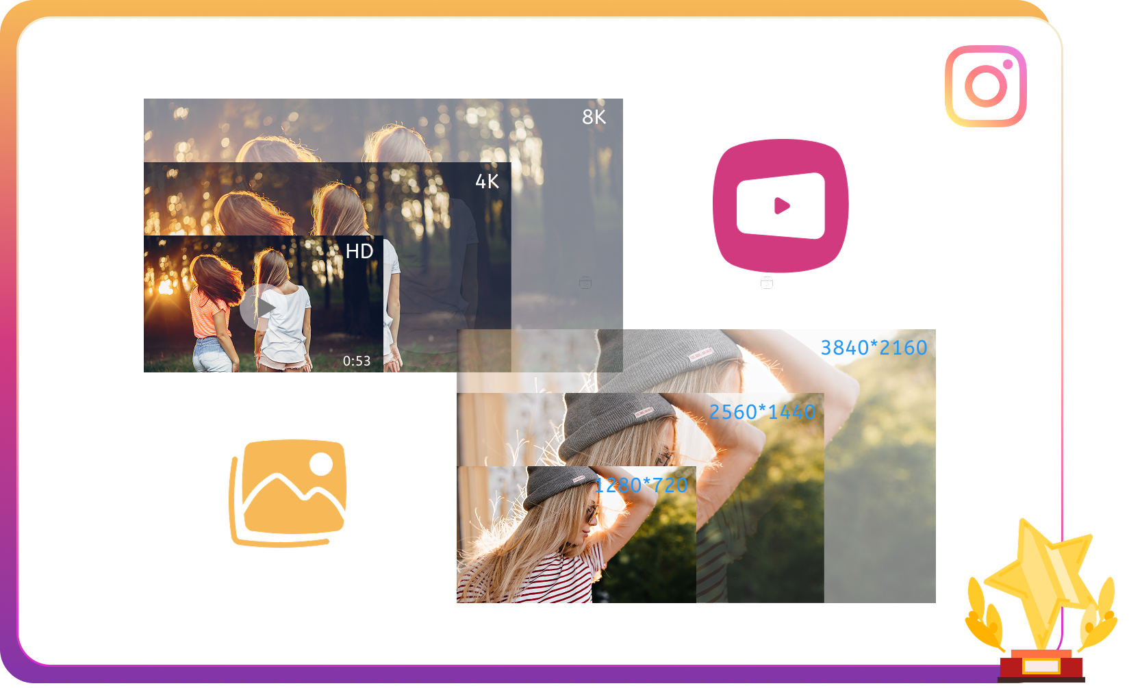 Insget download resolutions