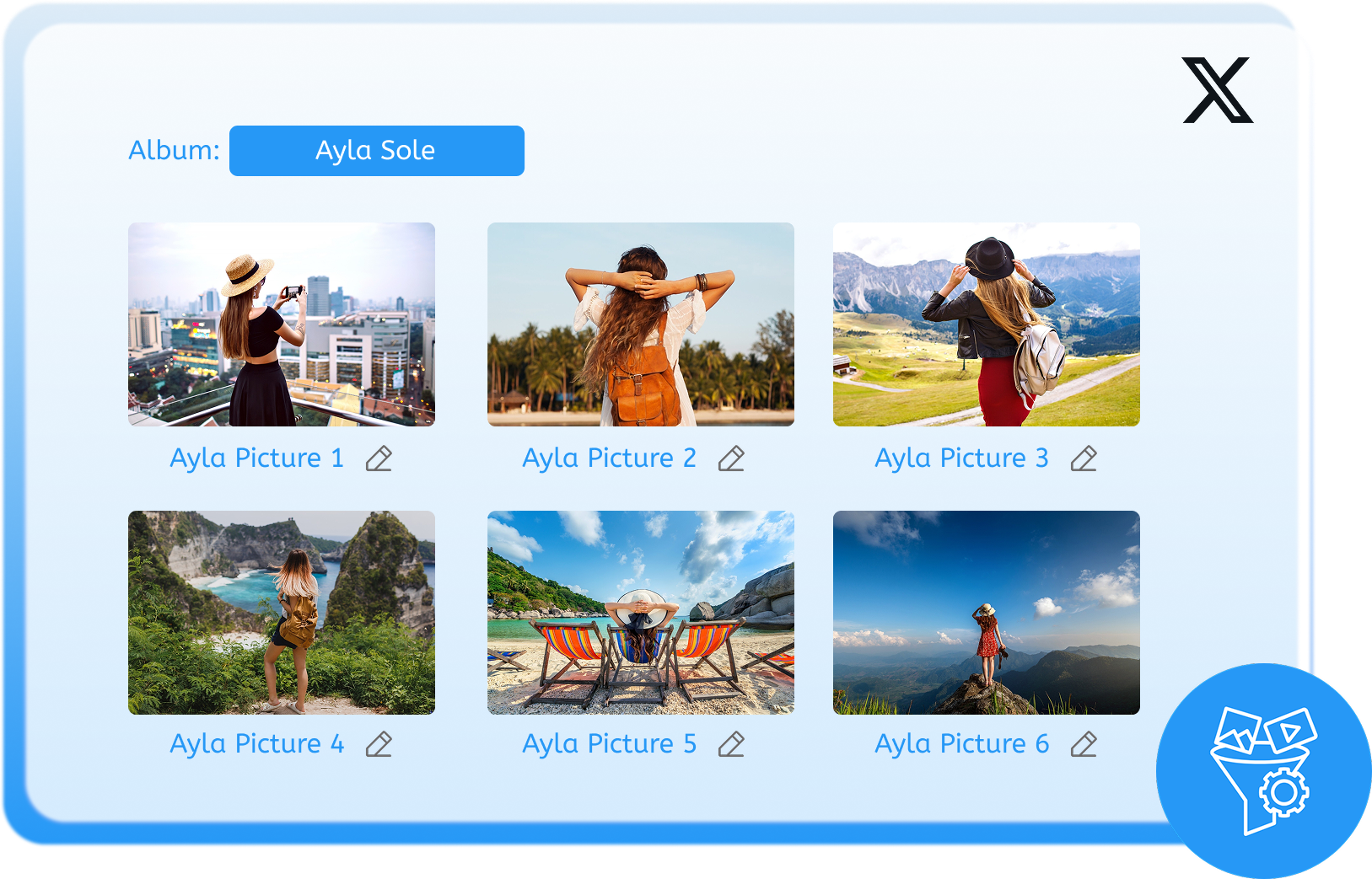 Filter twitter images to download