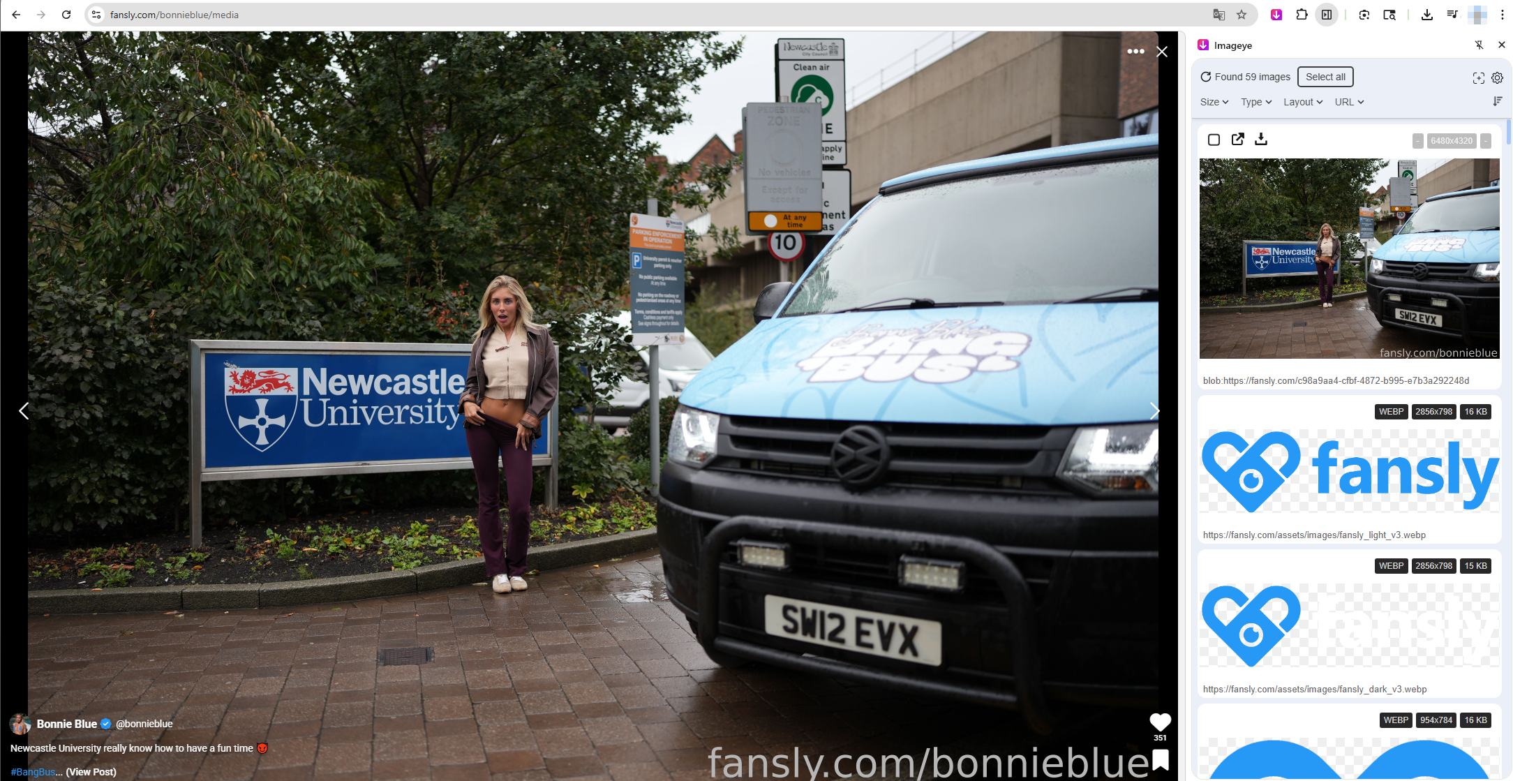 download bonnie blue photos with extension