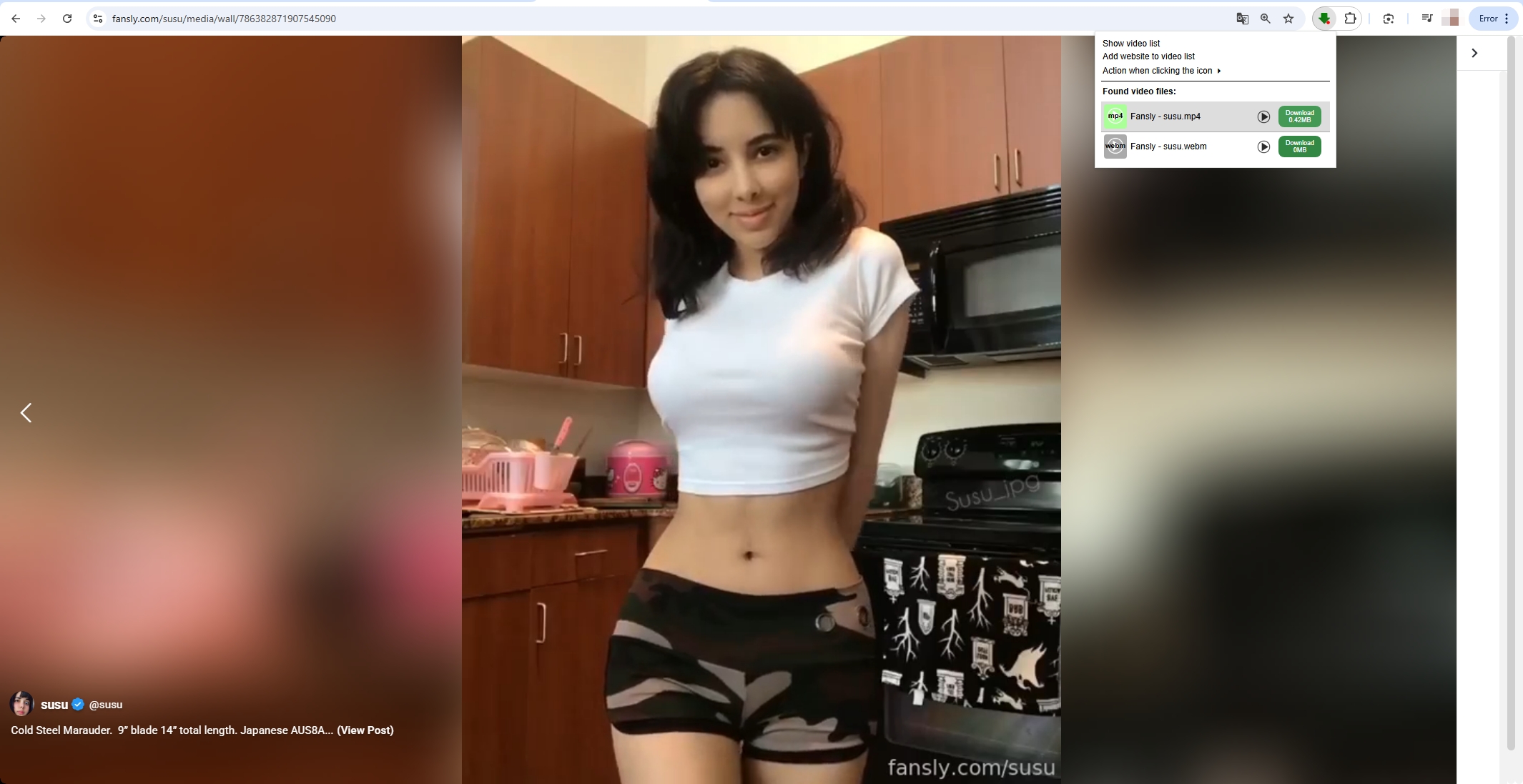 download susu jpg video with extension