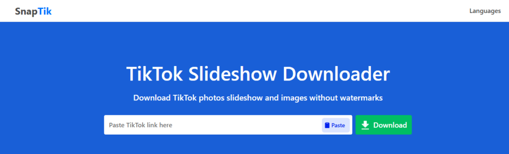 snaptik download tiktok slides