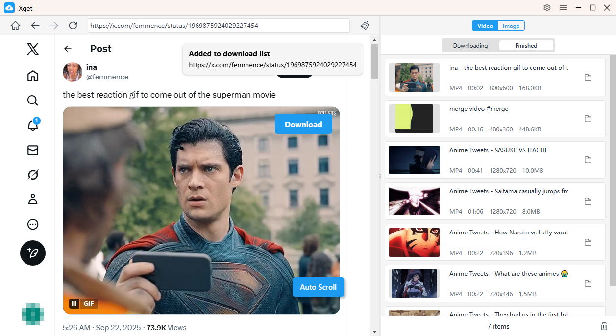 xget download gif